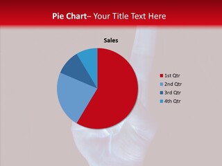 Helping Hand Finger Hold PowerPoint Template