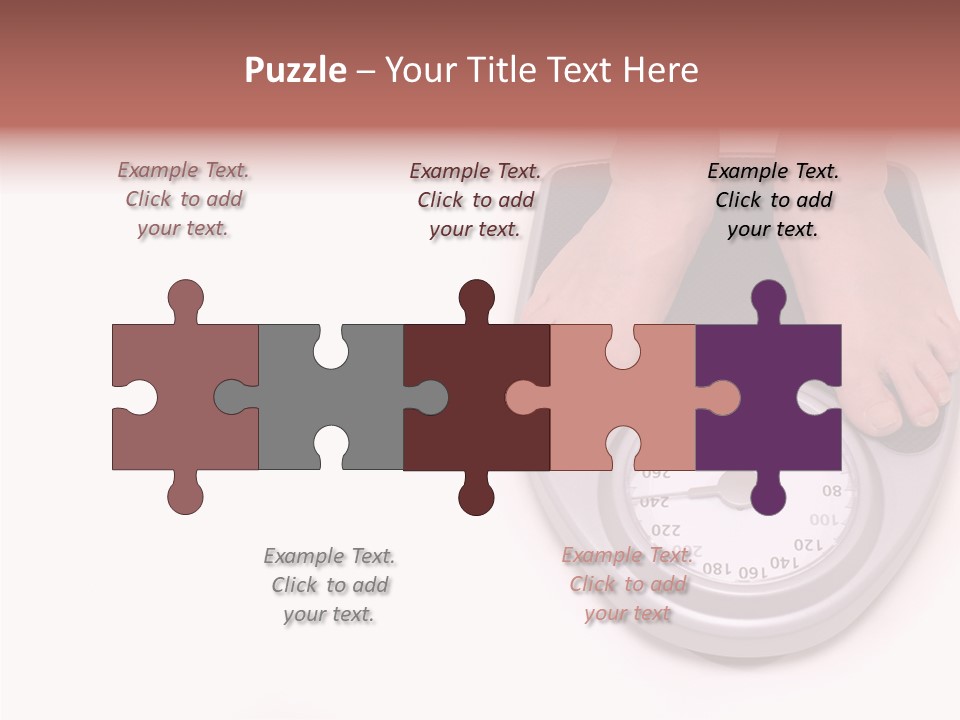 Elderly White Elder PowerPoint Template