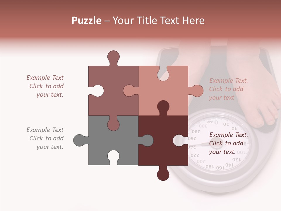 Elderly White Elder PowerPoint Template