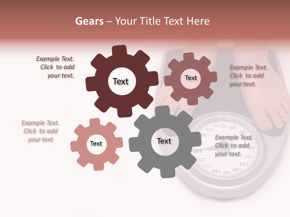 Elderly White Elder PowerPoint Template