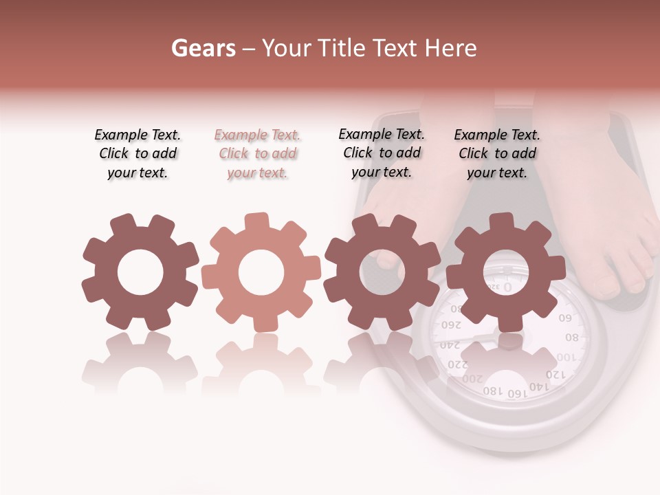 Elderly White Elder PowerPoint Template