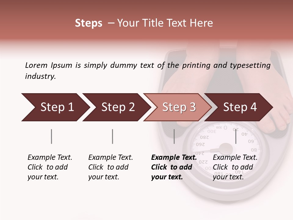 Elderly White Elder PowerPoint Template