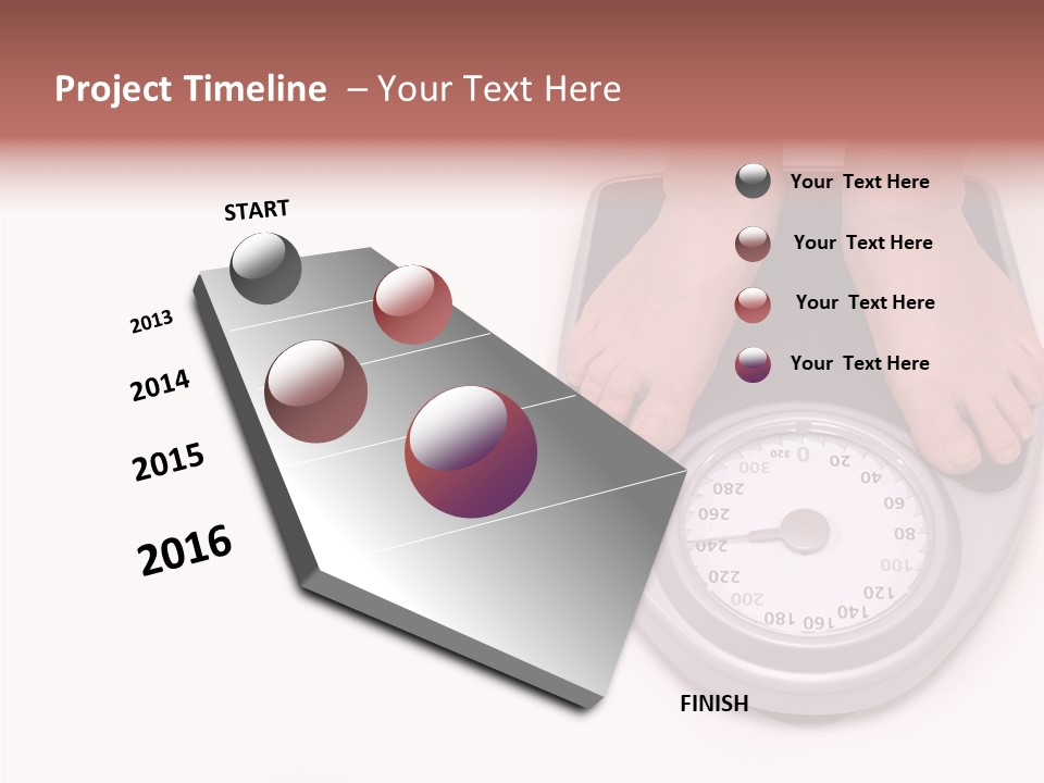 Elderly White Elder PowerPoint Template