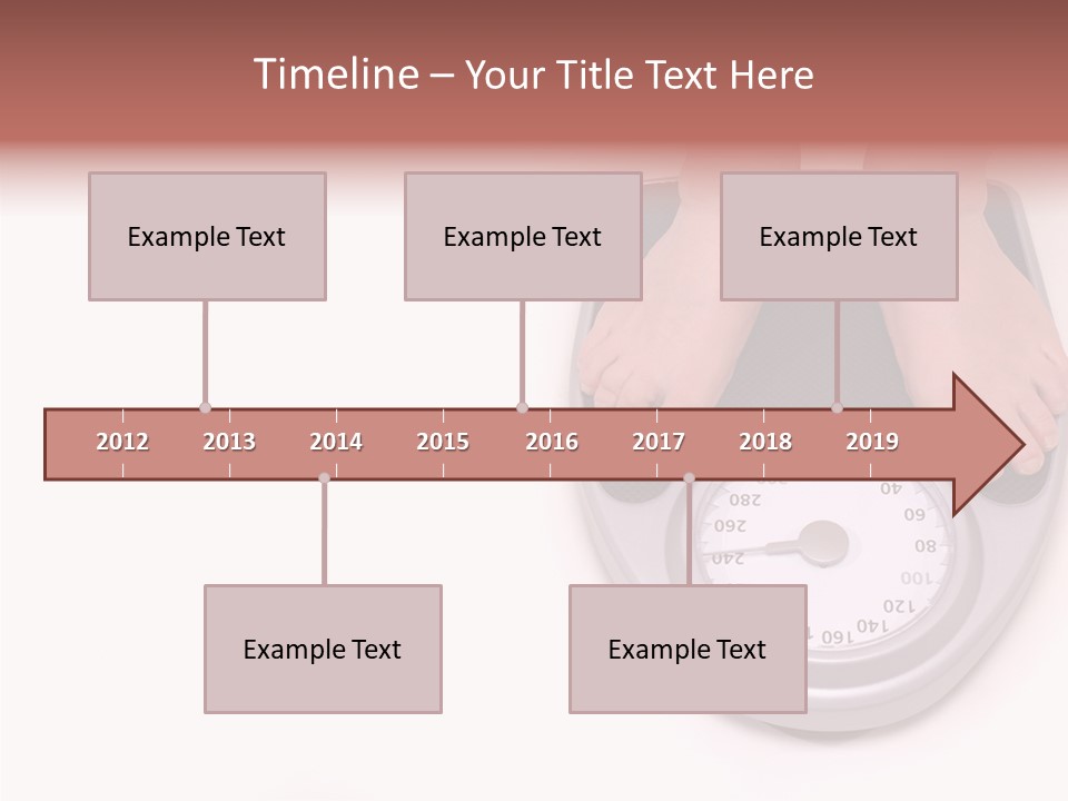 Elderly White Elder PowerPoint Template