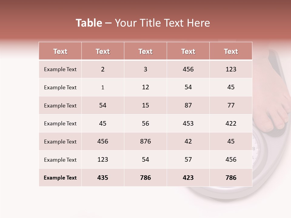 Elderly White Elder PowerPoint Template