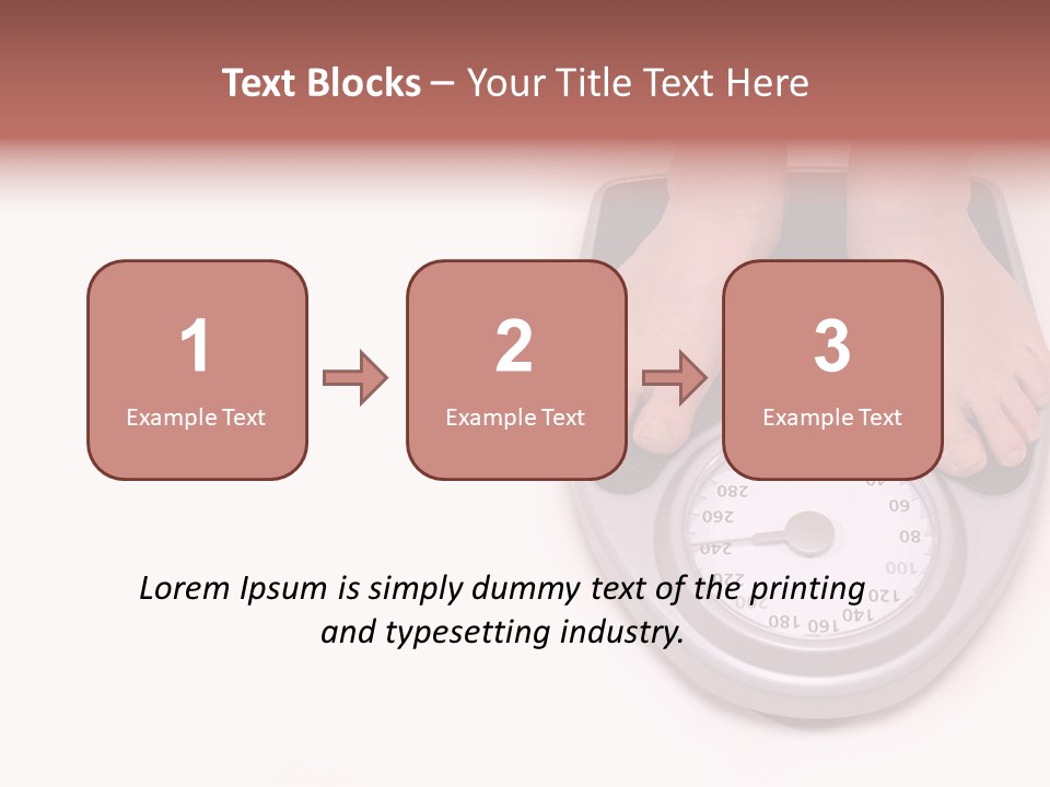 Elderly White Elder PowerPoint Template