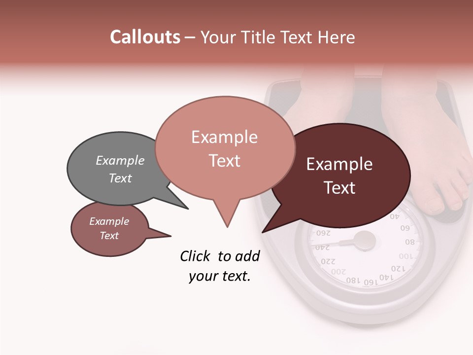 Elderly White Elder PowerPoint Template