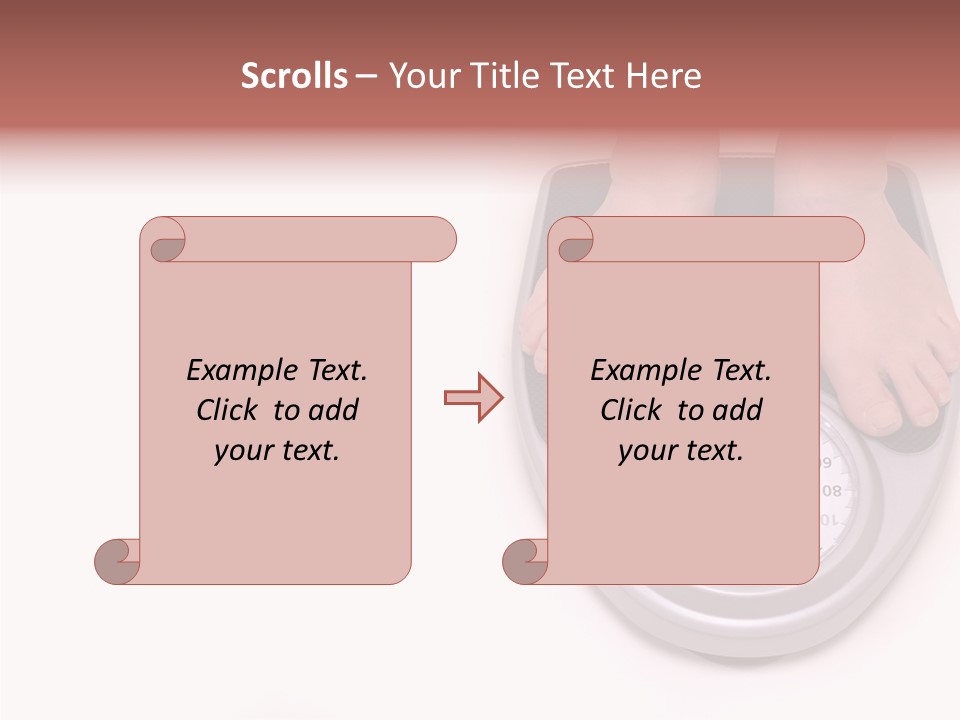 Elderly White Elder PowerPoint Template