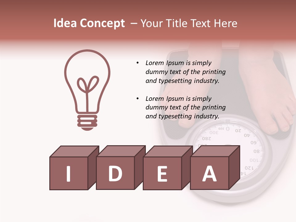 Elderly White Elder PowerPoint Template