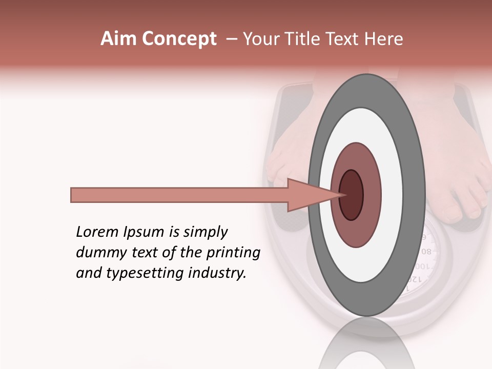 Elderly White Elder PowerPoint Template