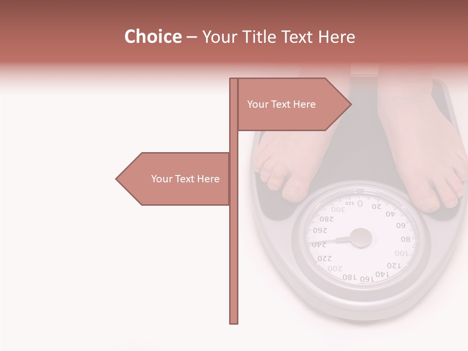 Elderly White Elder PowerPoint Template