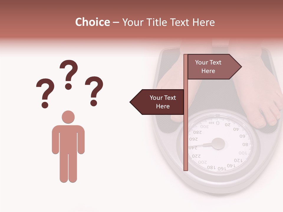 Elderly White Elder PowerPoint Template