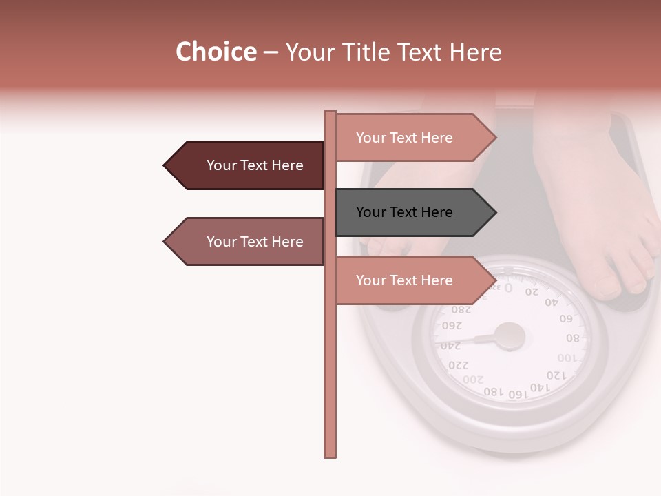 Elderly White Elder PowerPoint Template