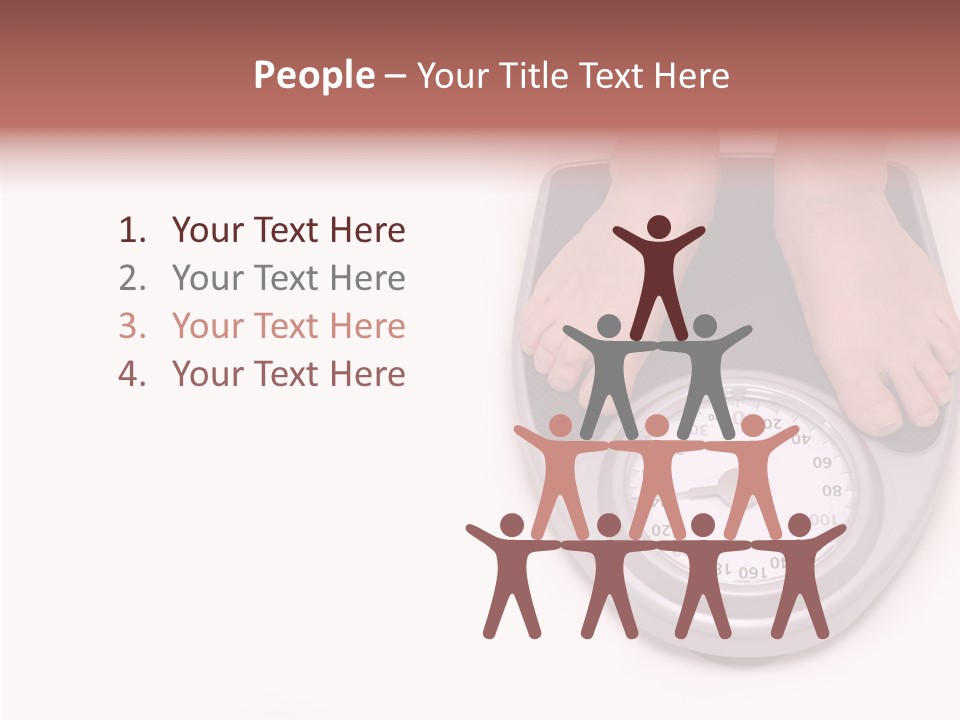 Elderly White Elder PowerPoint Template