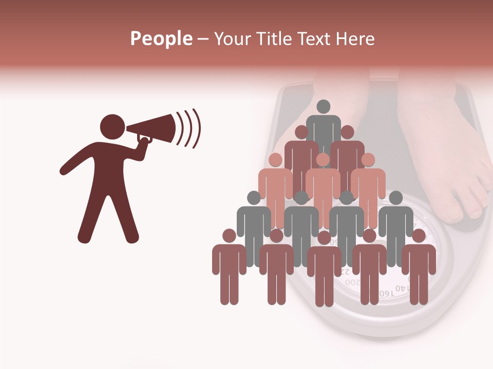 Elderly White Elder PowerPoint Template