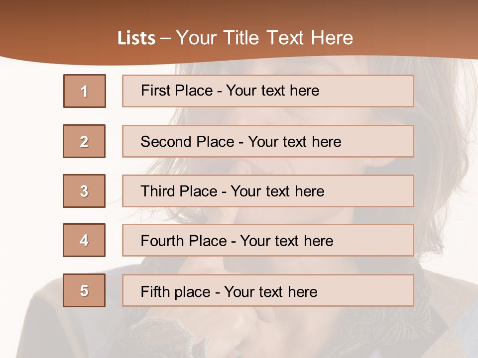 Togetherness Human Elder PowerPoint Template