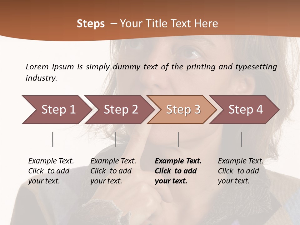Togetherness Human Elder PowerPoint Template