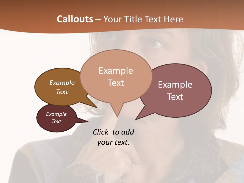 Togetherness Human Elder PowerPoint Template