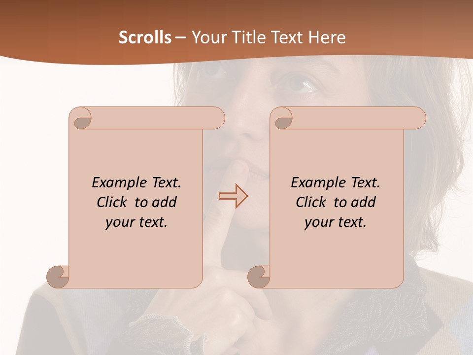 Togetherness Human Elder PowerPoint Template