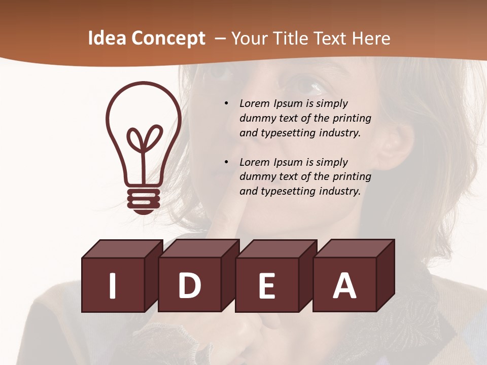 Togetherness Human Elder PowerPoint Template