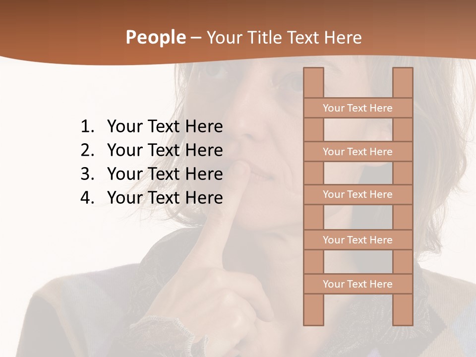 Togetherness Human Elder PowerPoint Template