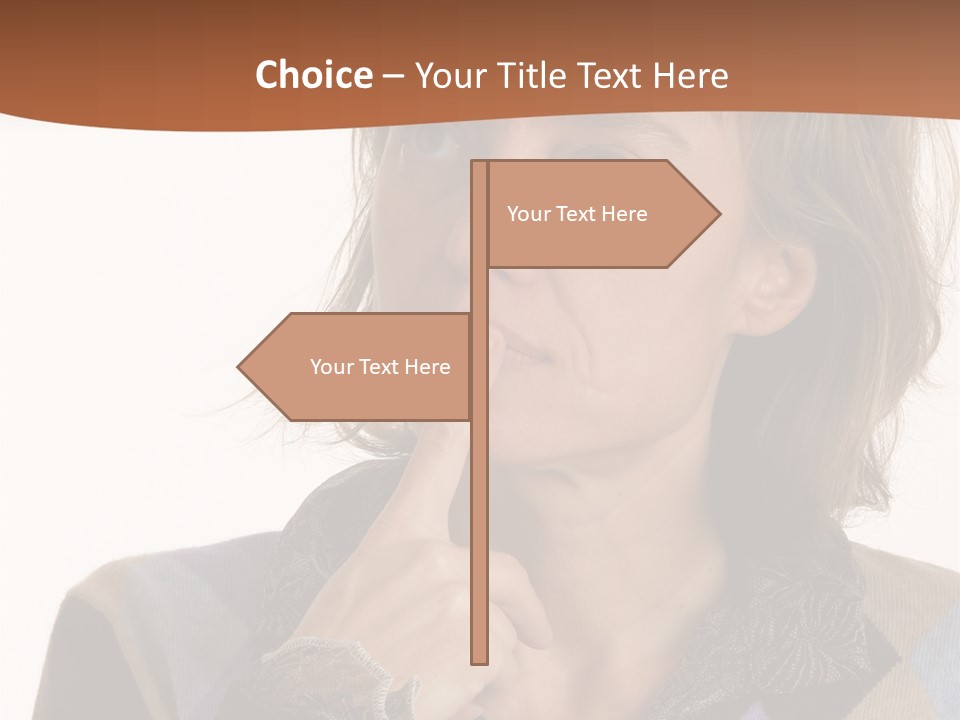 Togetherness Human Elder PowerPoint Template