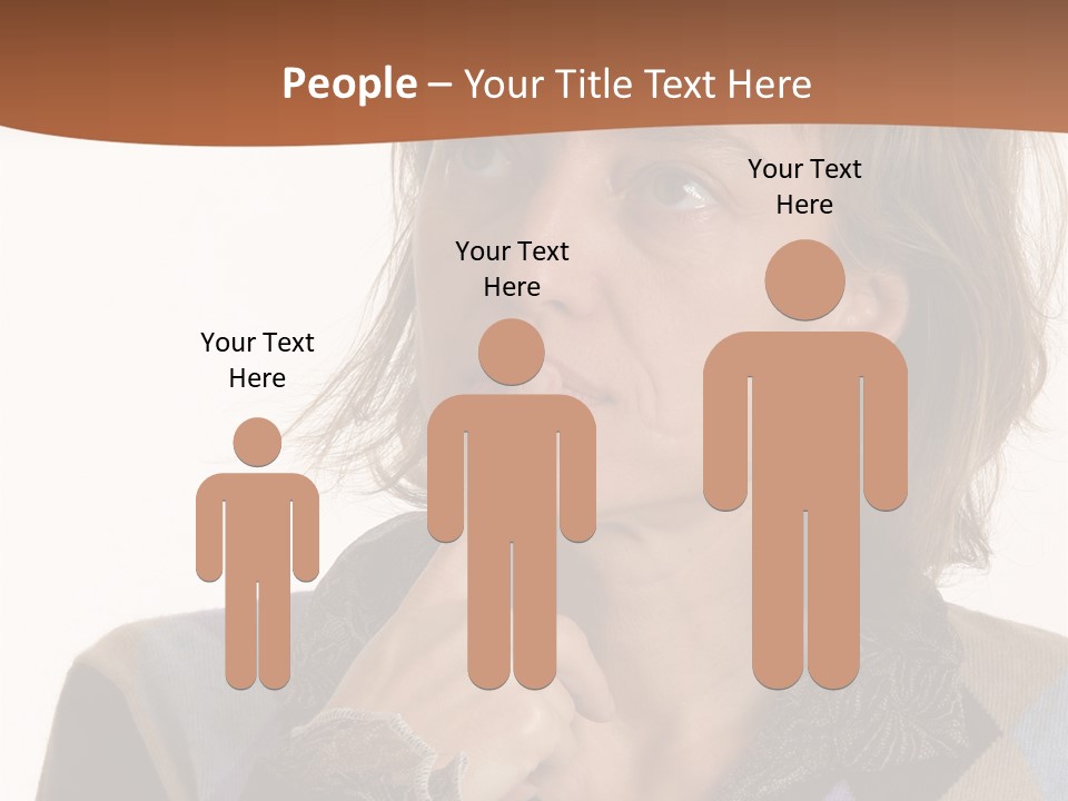 Togetherness Human Elder PowerPoint Template