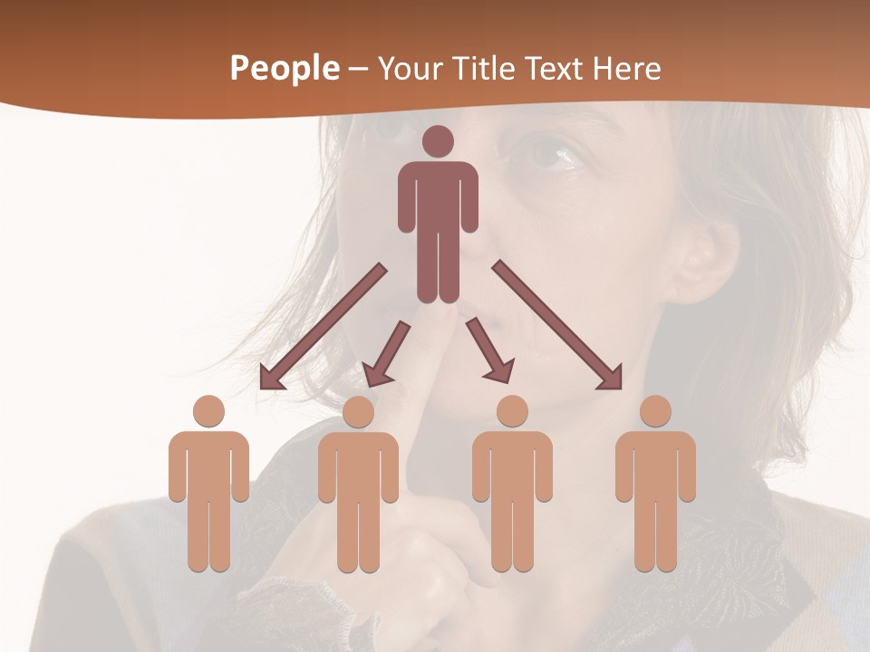 Togetherness Human Elder PowerPoint Template