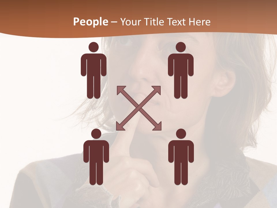 Togetherness Human Elder PowerPoint Template