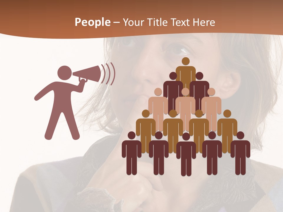 Togetherness Human Elder PowerPoint Template