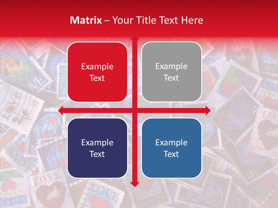 Touching  Grandmother PowerPoint Template