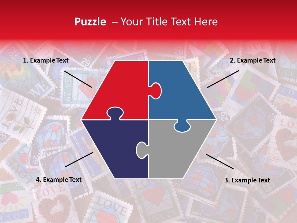 Touching  Grandmother PowerPoint Template