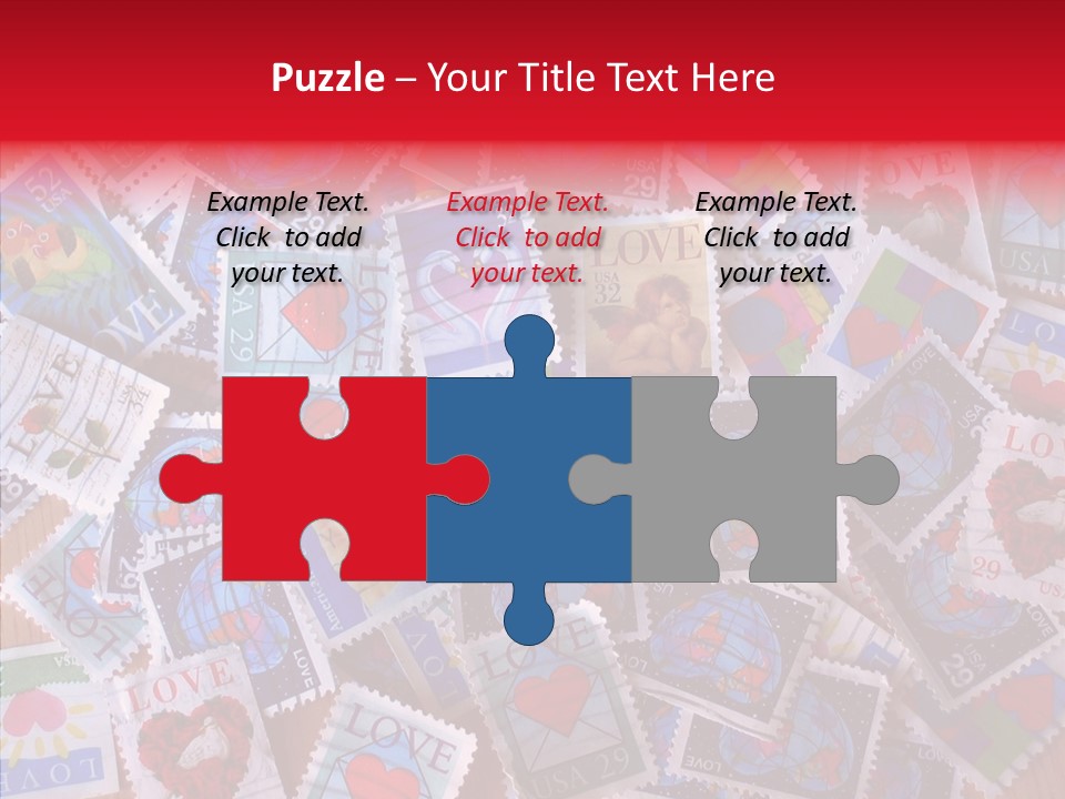 Touching  Grandmother PowerPoint Template