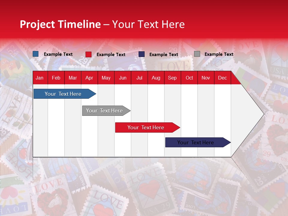 Touching  Grandmother PowerPoint Template
