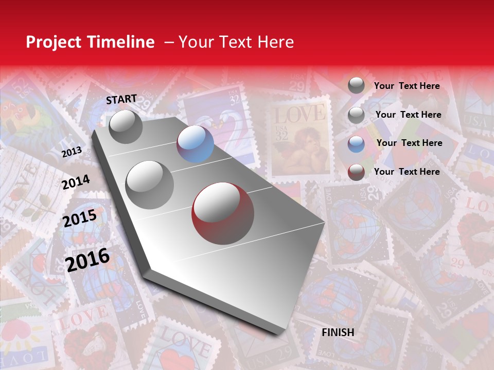 Touching  Grandmother PowerPoint Template