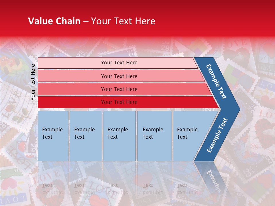 Touching  Grandmother PowerPoint Template