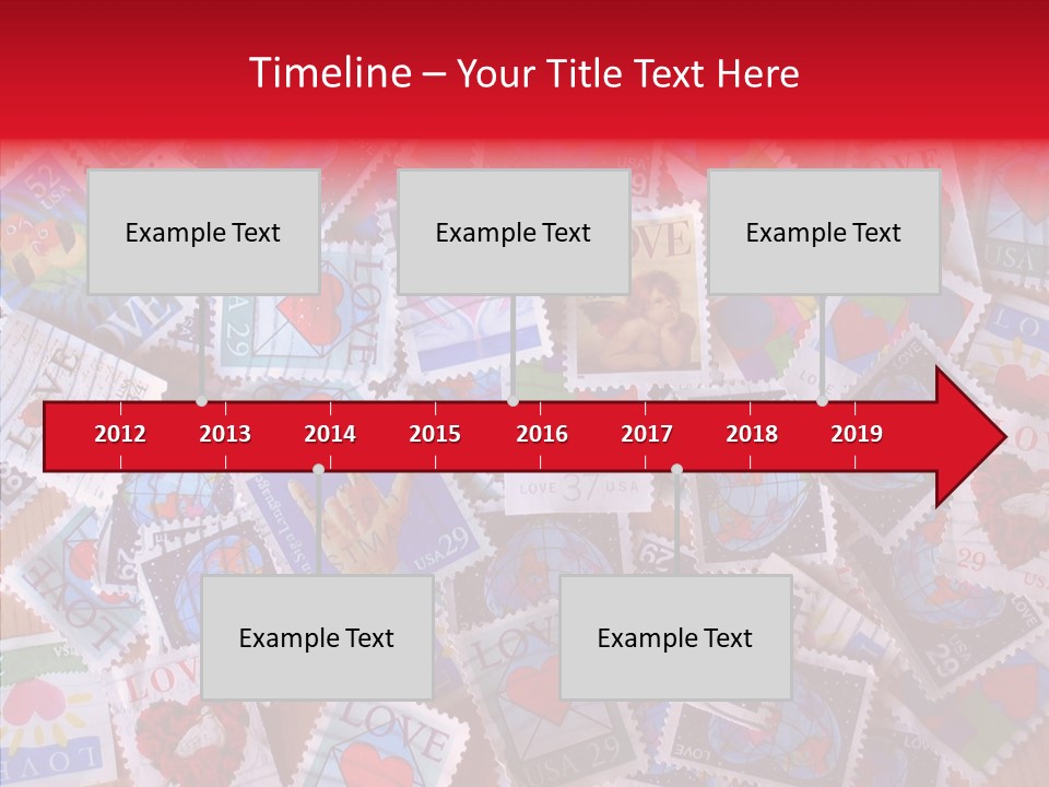 Touching  Grandmother PowerPoint Template