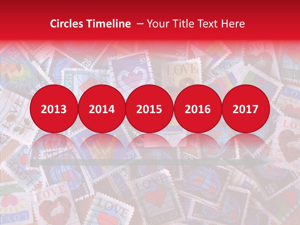 Touching  Grandmother PowerPoint Template