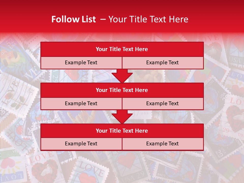 Touching  Grandmother PowerPoint Template