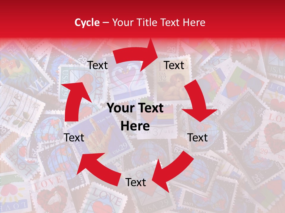 Touching  Grandmother PowerPoint Template