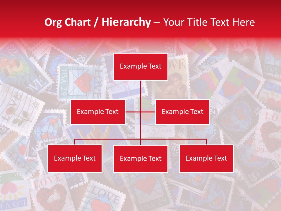 Touching  Grandmother PowerPoint Template