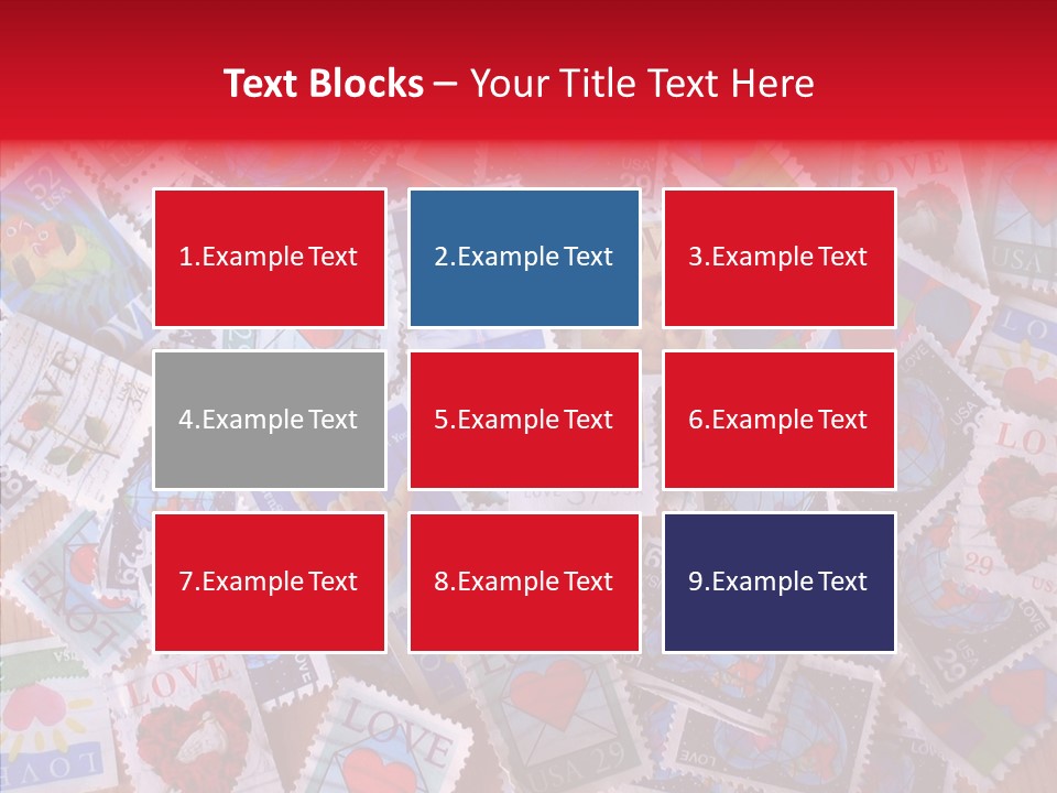 Touching  Grandmother PowerPoint Template