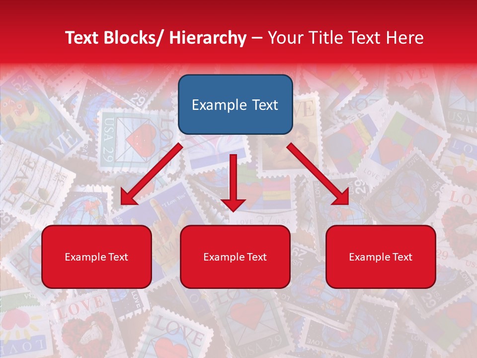 Touching  Grandmother PowerPoint Template