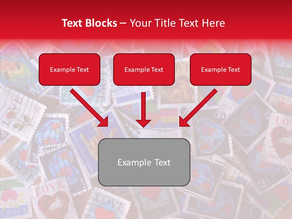 Touching  Grandmother PowerPoint Template