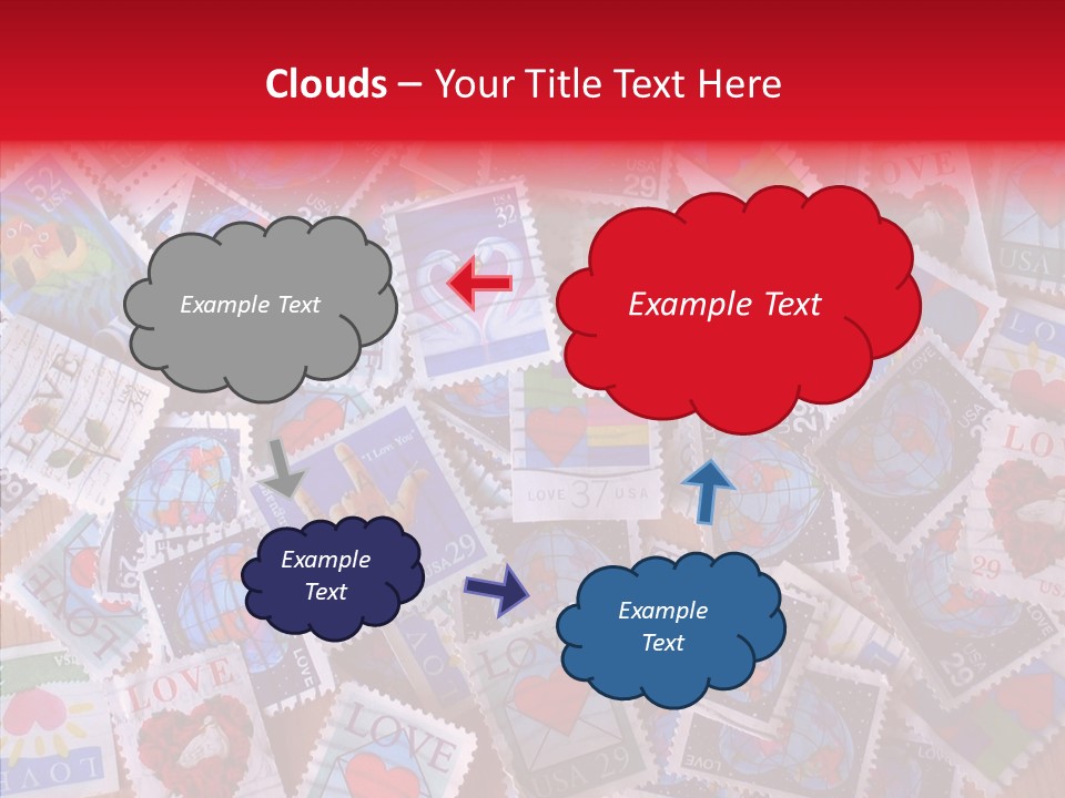 Touching  Grandmother PowerPoint Template