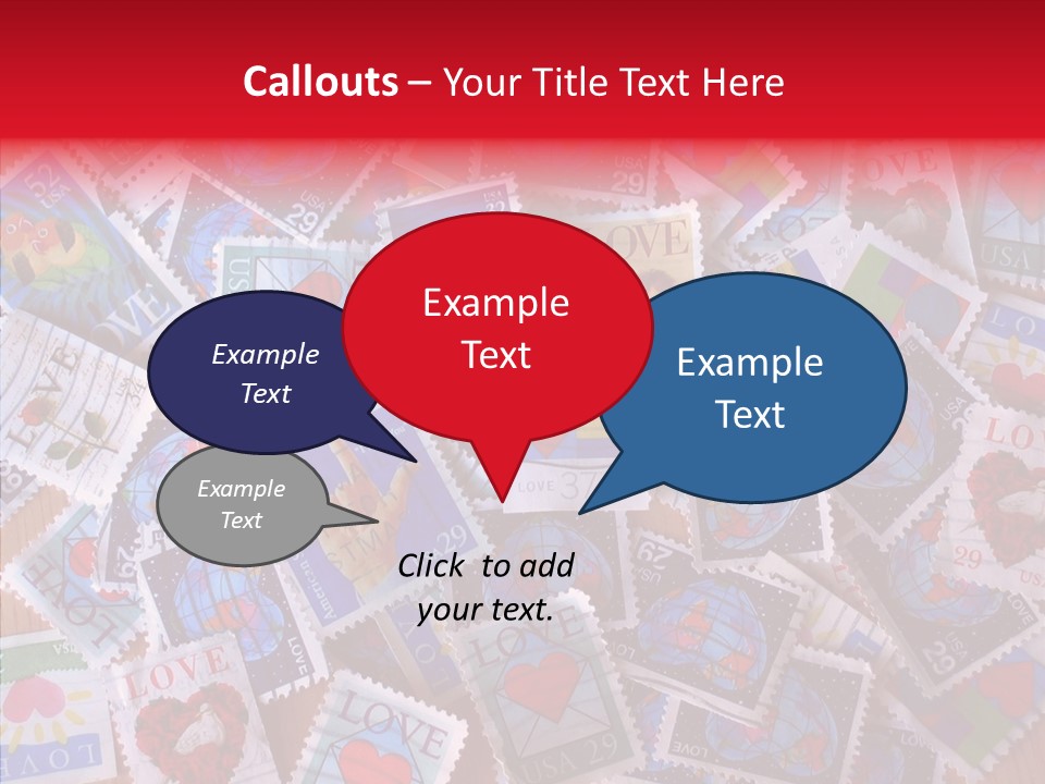 Touching  Grandmother PowerPoint Template