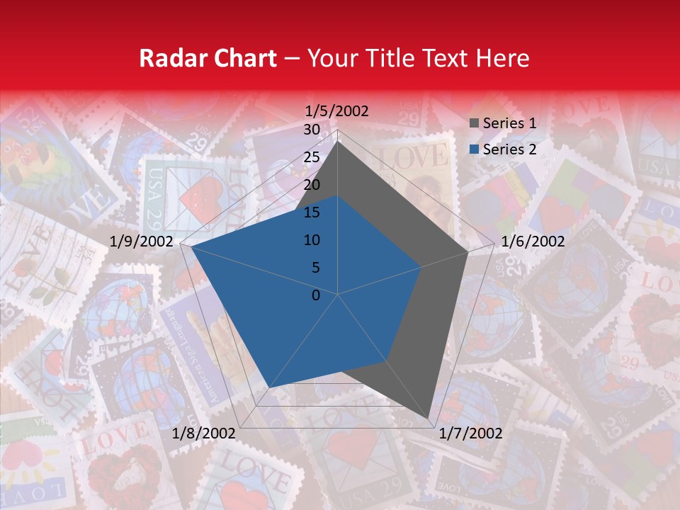 Touching  Grandmother PowerPoint Template