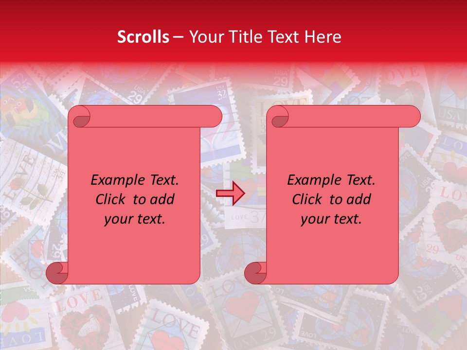 Touching  Grandmother PowerPoint Template