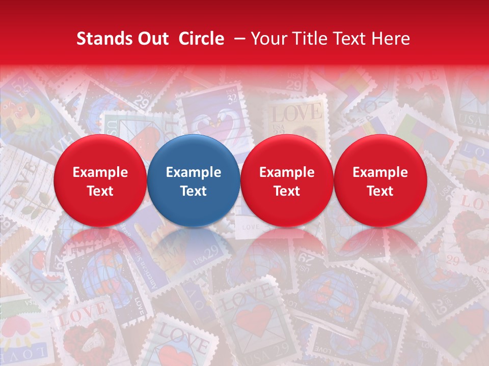 Touching  Grandmother PowerPoint Template