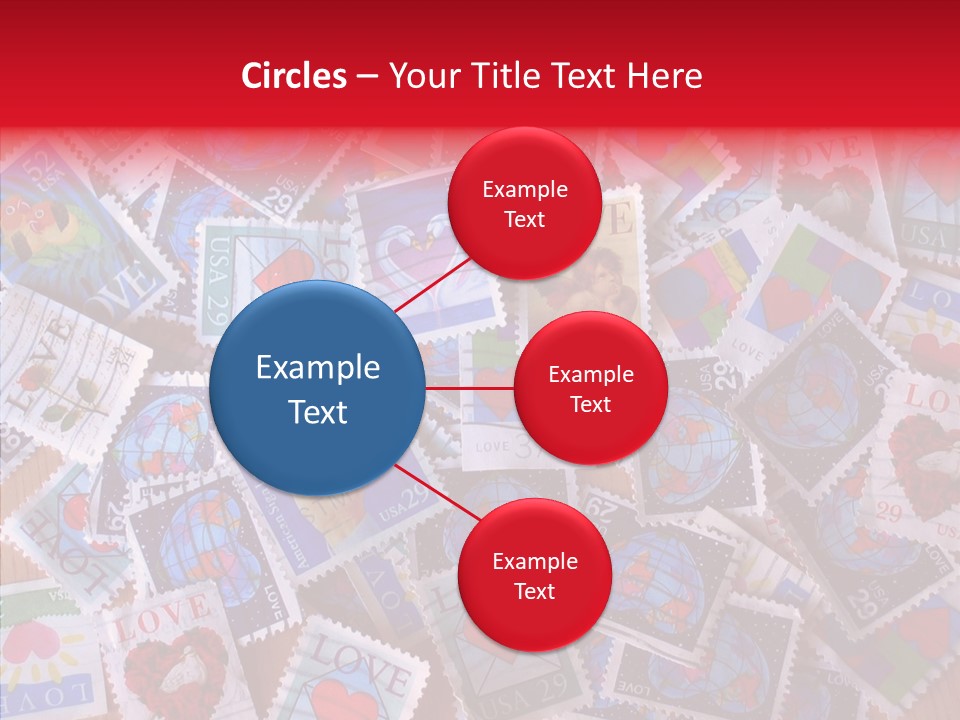 Touching  Grandmother PowerPoint Template